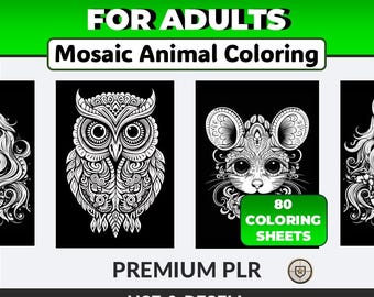 Disegni da colorare per adulti: Motivi / Mindfulness (PLR Digital Products e MRR). Crea il tuo pacchetto. Pagine da colorare / Libro da colorare per adulti.