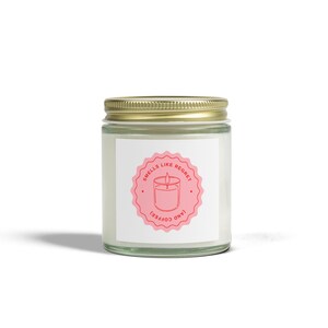 Coconut Apricot Wax Candles, Relaxing Aromatherapy, Housewarming Gift, Home Decor, Eco-Friendly, Scented Candles for Meditation