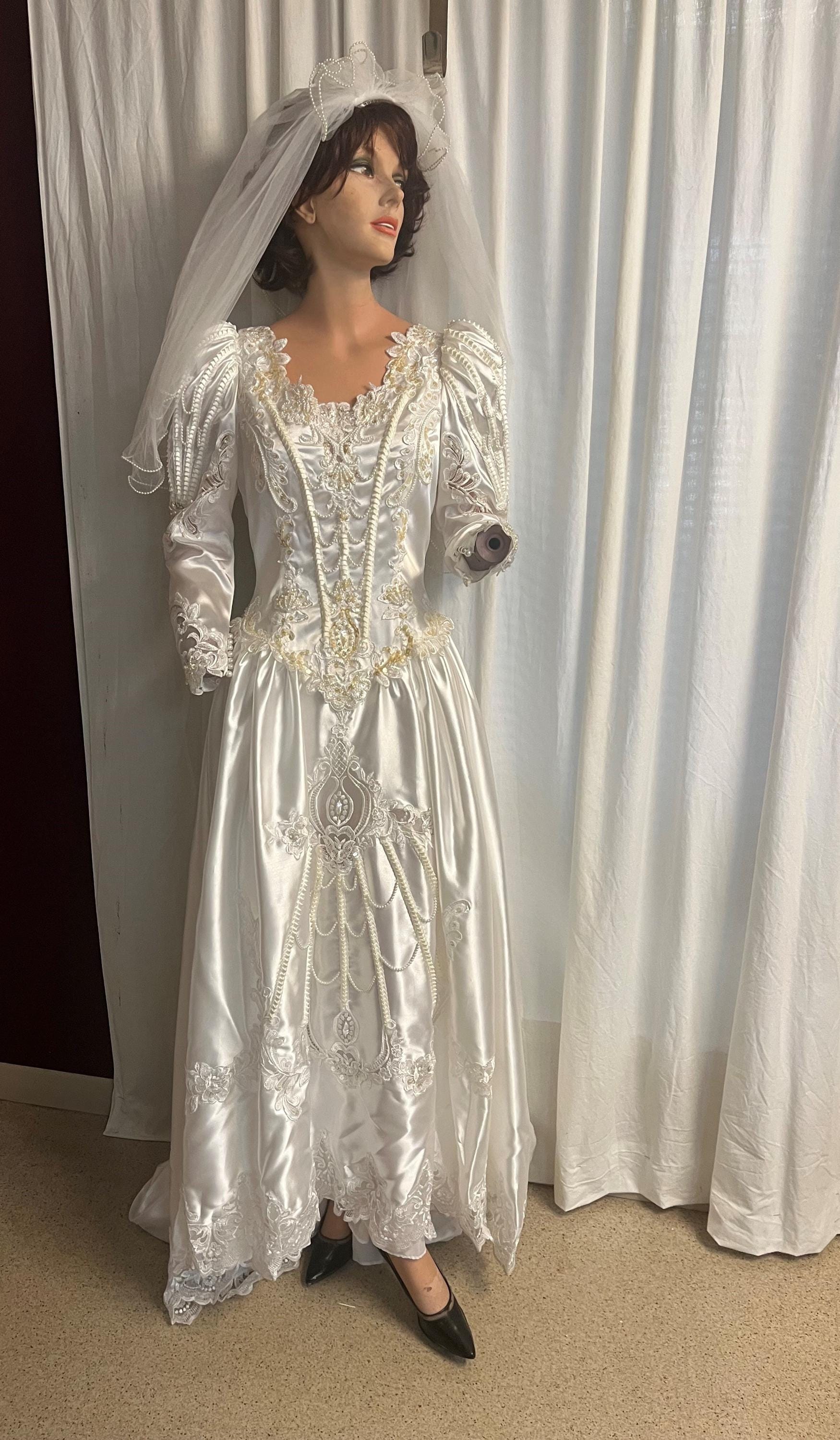 90s Wedding Gown - Etsy Canada 90s Wedding Gown - Etsy Canada