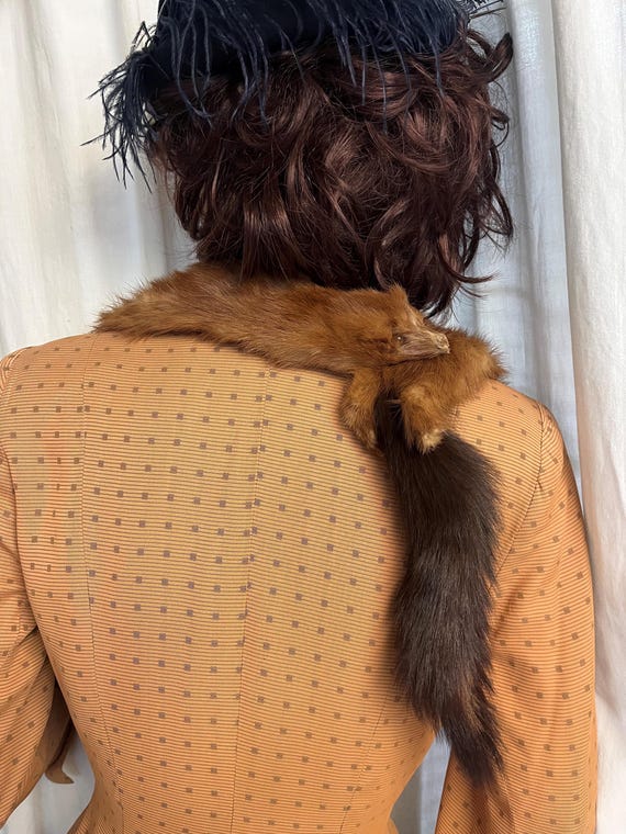 Genuine Farmed Mink Collar – 1940s-1950s View 3