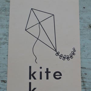 Vintage Papierbild Karte Flashcard Ephemera - Drachen