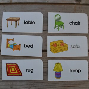 Lote de 66 tarjetas didácticas con imágenes y dibujos de álbumes de recortes, efímeras educativas para niños de época seleccionadas al azar
