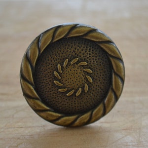 Vintage Round Metal Dresser Drawer Cabinet Furniture Handle Knob Pull Hardware