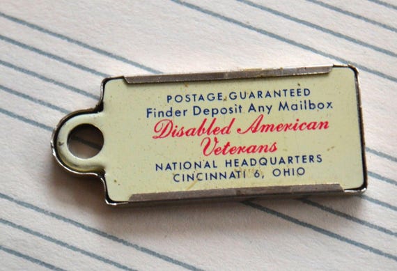 ヴィンテージ 障害のあるアメリカ退役軍人 アイオワ ブラック 1952