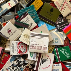 Assorted Vintage Matchbooks Match books Matches Lot of 20