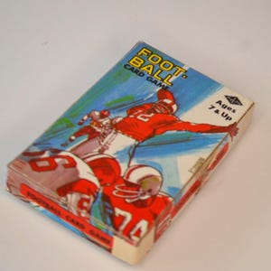 Caja de juego de fútbol vintage - Caja vacía