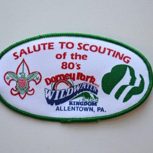 Vintage Girl Scouts Pennsylvania gesticktes Aufnäher-Abzeichen