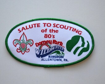 Vintage Girl Scouts Pennsylvania Embroidered Patch Badge