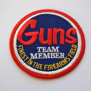 Reclaimed Guns Firearm Team Member Embroidered Patch Badge