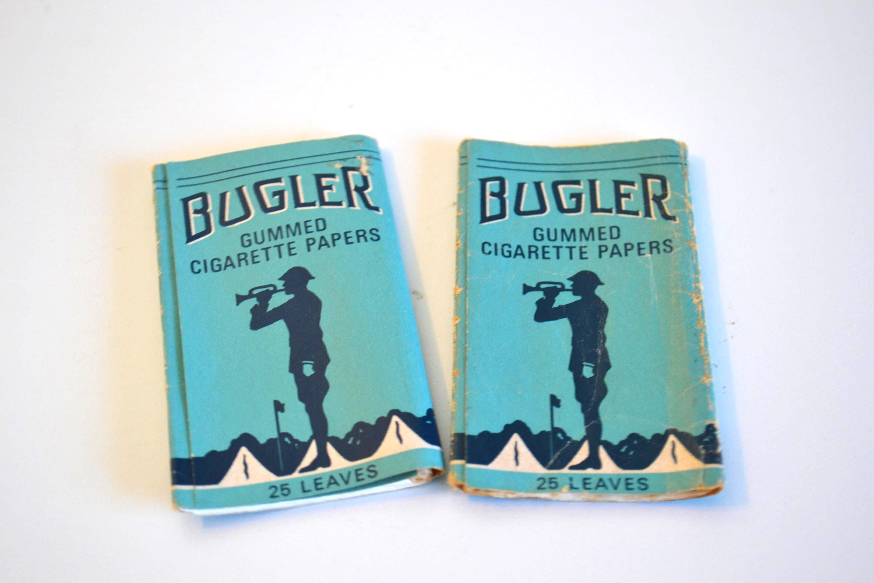 bugler pouch tobacco Pipe Box of 6ct Pouches BUGLER POUCH ORIGINAL (TURKISH BLEND)Category Vintage Bugler Tobacco Cigarette Paper