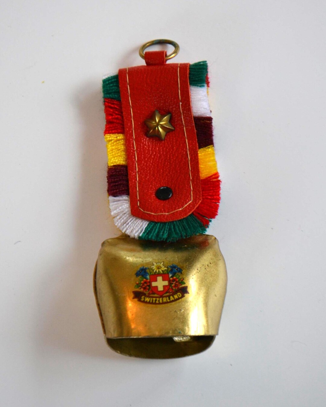 Swiss Bell Ringer Vintage Swiss Switzerland Metal Cow Hand Bell - Etsy