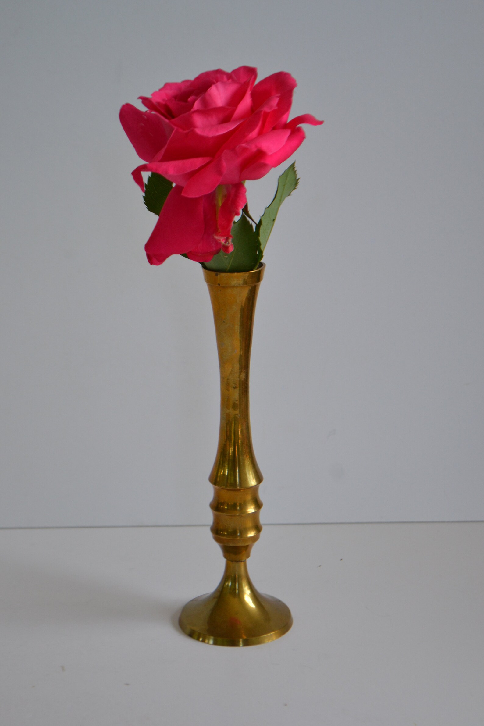 Single Flowers In Skinny Vases