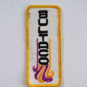 Vintage Bultaco Embroidered Italian Motorcycle Applique Patch