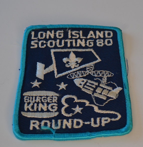 Reclaimed Vintage Boy Cub Scouts Long Island Round