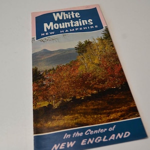 Vintage White Mountains New Hampshire Travel Guide