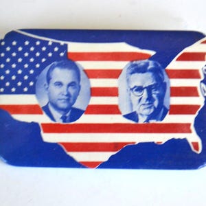 Vintage Wallace President Presidential Candidate Campaign Vote Voting Pin Pinback Button