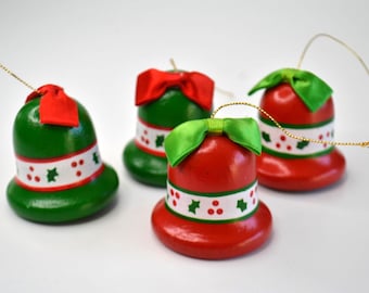 ヴィンテージ ホリデー クリスマス テディベア オーナメント 3個セット