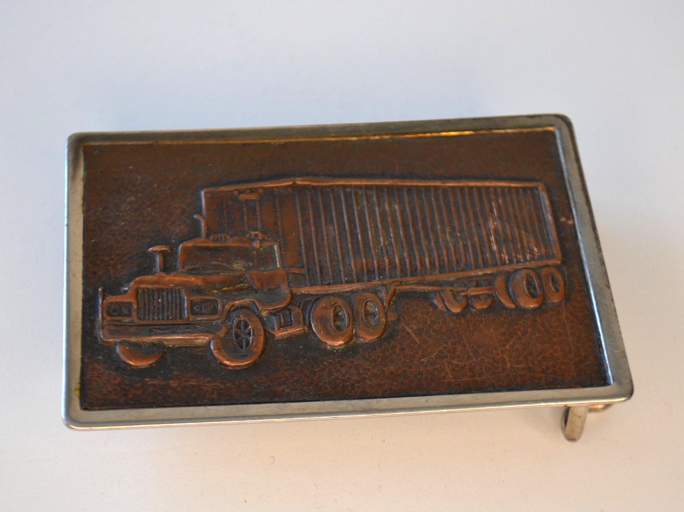 Boucle De Ceinture Vintage Tracteur/remorque Années 50 - Mécanisme à Gréement Rapide - Occasion