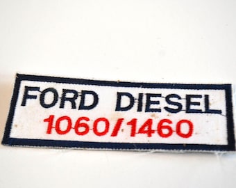 Vintage Ford Diesel Truck Automobile Advertising Embroidered Patch Badge