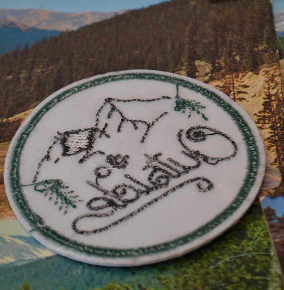 Go Outside Embroidered Badge Patch - image 2