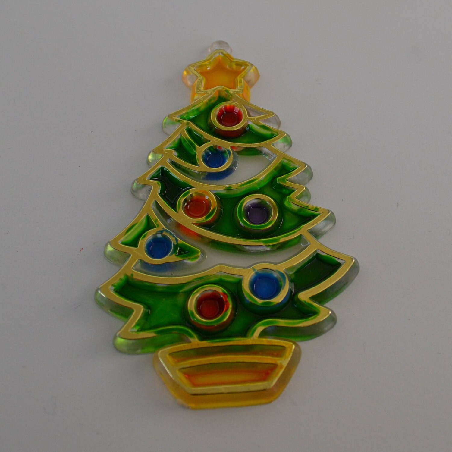 クリスマスツリー ステンドグラス アンティーク Christmas ヴィンテージ