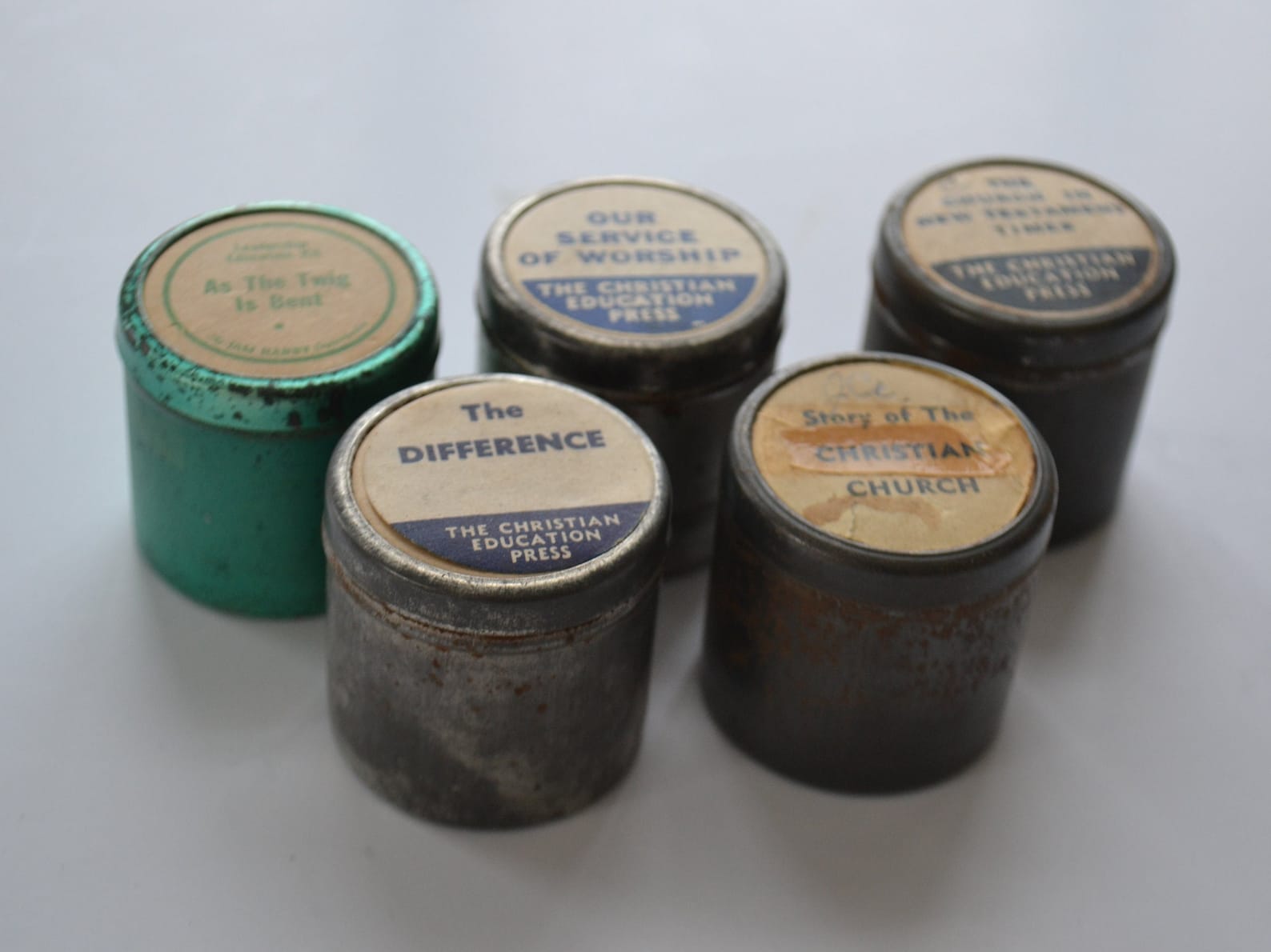 Vintage Metal Film Canisters Photography and Film Assorted Lot - Etsy