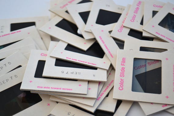 Vintage Photography Photo Color Film Slides Lot of 31