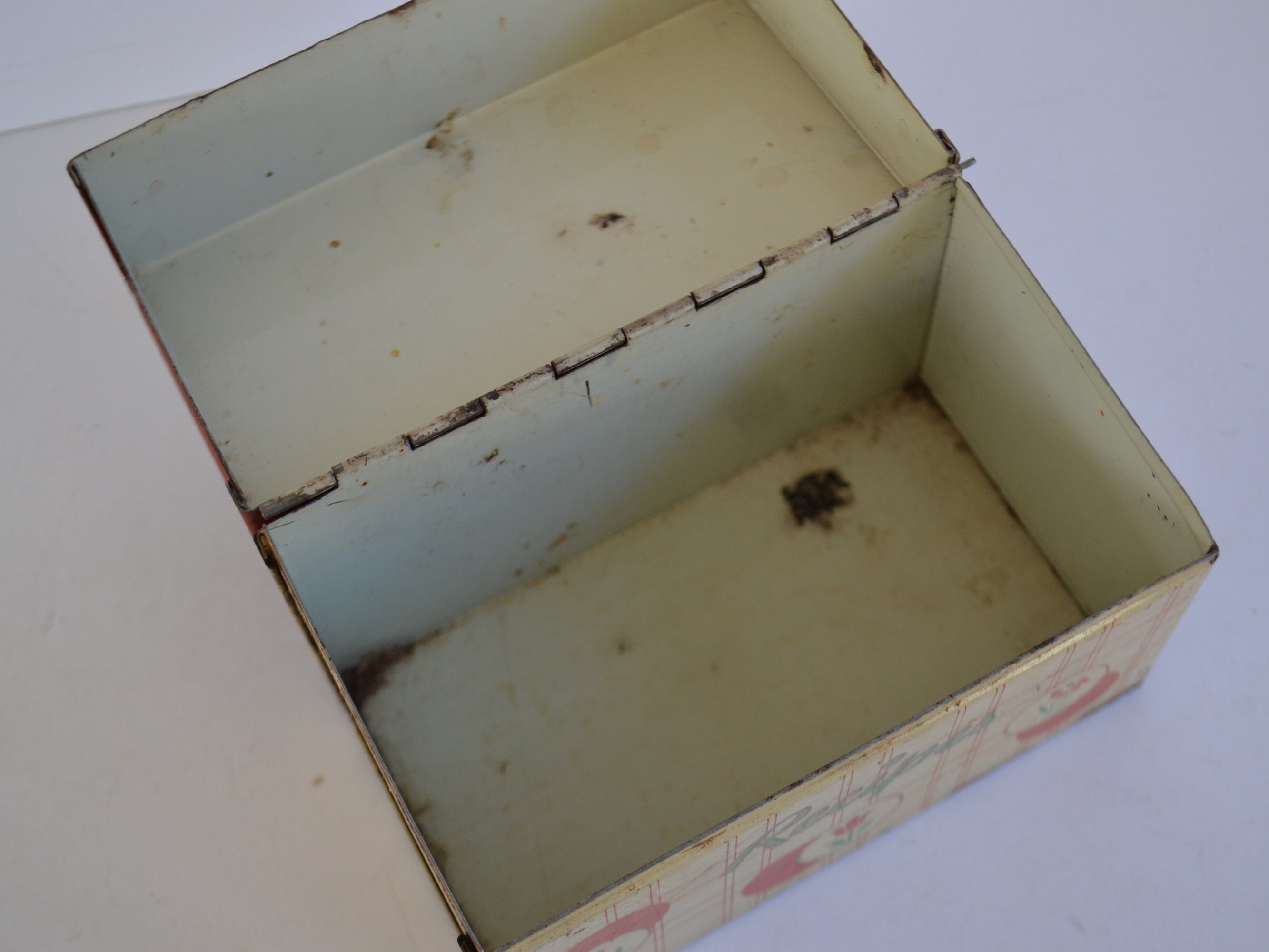 Box Button Retro Flower - Approx. 50mm main image 1