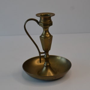 Vintage Brass Chamberstick Candle Holder With Heart Handle Heart  Candleholder Valentine's Day -  Canada