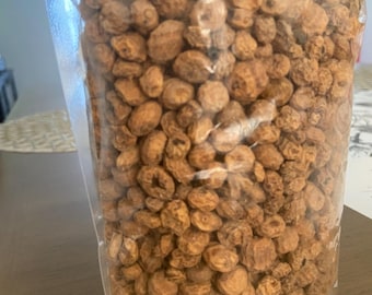 Raw Organic Tigernuts | Sun-Dried Chufa Tubers for Horchata, Baking, Snacking