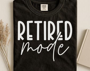 Shirt gepensioneerde modus, pensioencadeau voor mannen en vrouwen, T-shirt gepensioneerd leven