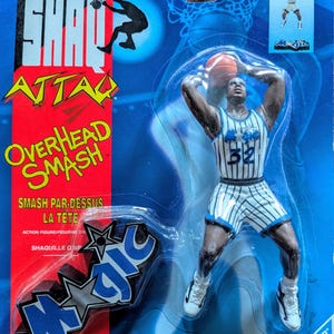 Shaq Attaq Overhead Smash 1993 18 cm große Figur