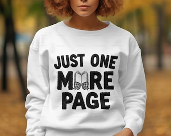 One More Page Latch Hook Yarn Bookish PNG, Trendy PNG, Faux Yarn PNG, Book Lover Sublimation Design, Library Aesthetic, Cozy Reading Vibes