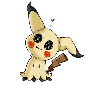 mimikyu keychain