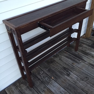 Shoe Rack Table with Drawer image 7