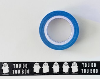 You Do You Boo Ghosties Washi Tape, Pattern Paper Tape, Gift Wrap, Stocking Stuffer, Journal, Planner, Notepad, Holiday, Gifts