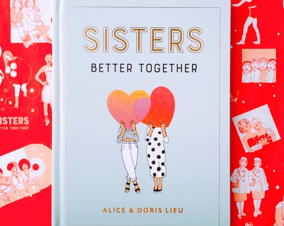 Sisters: Better Together Signed Gift Book + Postcard + Sticker of Your Choice