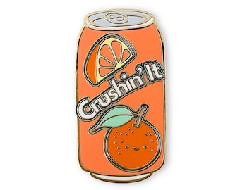 Crushin' It Soda Can Hard Enamel / Lapel Pin