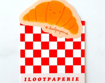 NEW** Croissant Confidant Mini Sticker