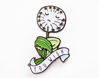 You Wish Dandelion Soft Enamel / Lapel Pin