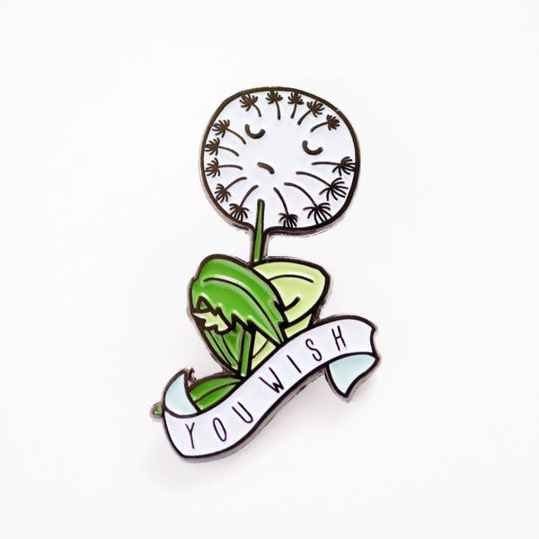 You Wish Dandelion Soft Enamel / Lapel Pin