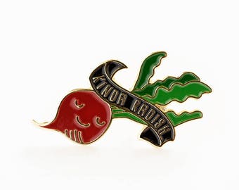 Kinda Rad Radish Enamel / Lapel Pin