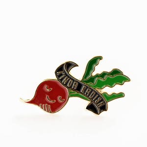 Kinda Rad Radish Enamel / Lapel Pin