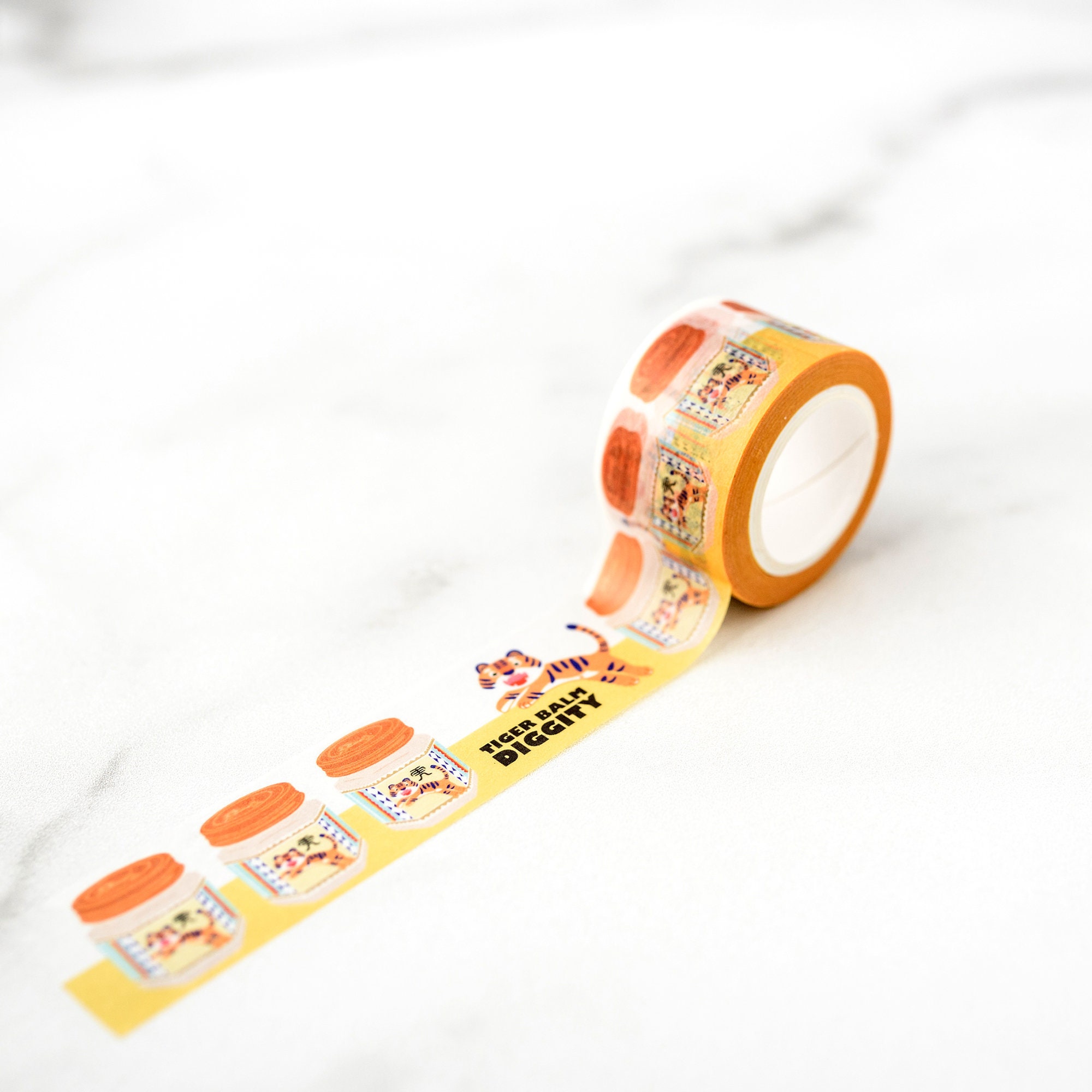 Tiger Tape, adhesive backed tape perfect for many sewing applications.  Choose half or quarter inch.
