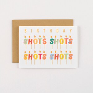 Scatti scatti Scatti Candele Biglietto d'auguri compleanno