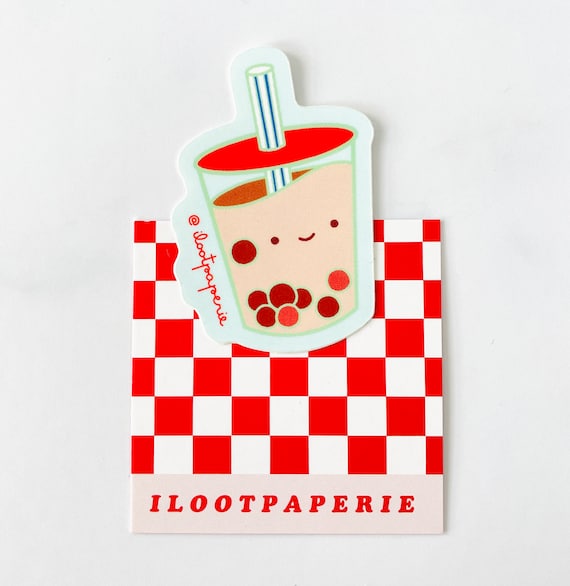 NEW** Milk Tea Boba Mini Sticker
