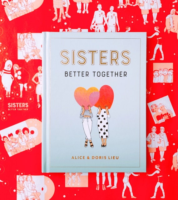 Sisters, Soul Sisters, Galentine's "Sisters: Better Together"Signed Gift Book + Postcard + Sticker of Your Choice