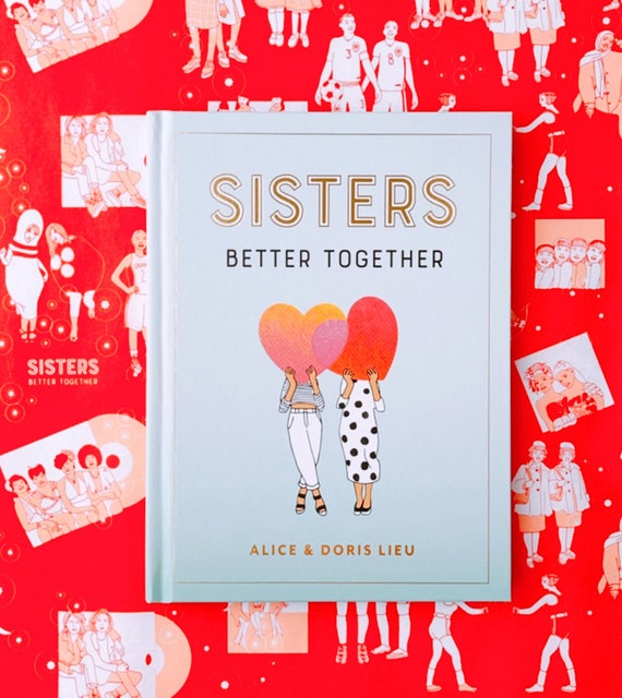 Sisters, Soul Sisters, Sisters Day "Sisters: Better Together" Autograhed Gift Book + Postcard + Sticker of Your Choice