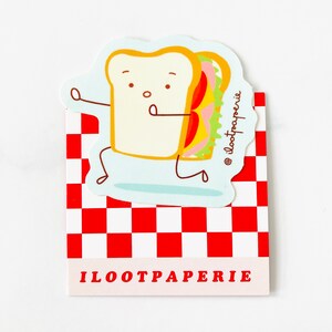 NOUVEAU** Mini autocollant Running Sandwich