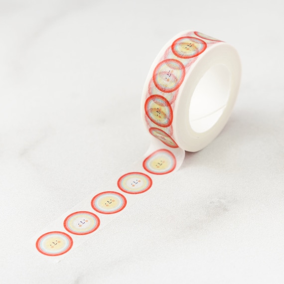 Rainbow Circle Washi Tape